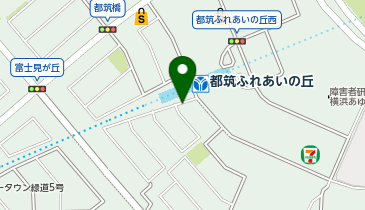 日産レンタカー 都筑ふれあいの丘駅前ステーションの地図画像