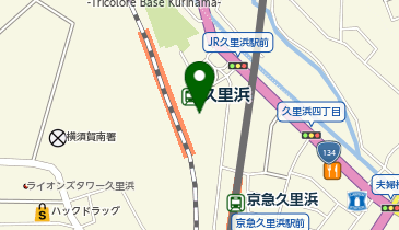 日産レンタカー 久里浜駅前ステーションの地図画像