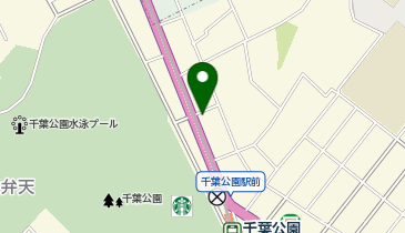 日産レンタカー 千葉公園駅前ステーションの地図画像