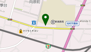 日産レンタカー 柏旭町ステーションの地図画像