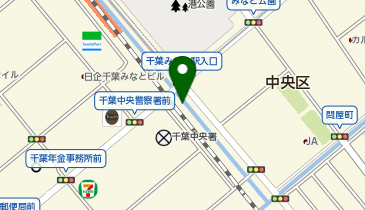 日産レンタカー 千葉みなと駅ステーションの地図画像