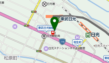 日産レンタカー 日光駅前店の地図画像