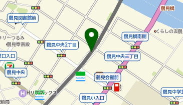 日産レンタカー 京急鶴見駅北ステーションの地図画像
