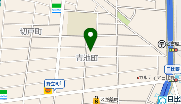 日産レンタカー 日比野駅西ステーションの地図画像