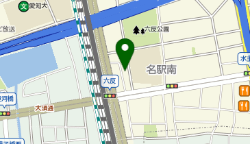 日産レンタカー ささしまライブ駅ステーションの地図画像