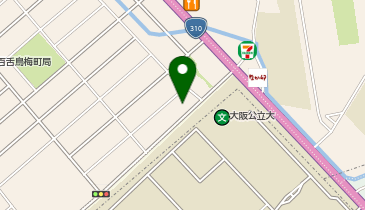 日産レンタカー 大阪公立大学前ステーションの地図画像