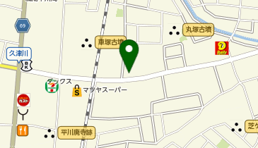 日産レンタカー 京都久津川ステーションの地図画像