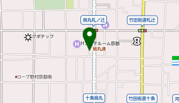日産レンタカー 京都十条駅前ステーションの地図画像
