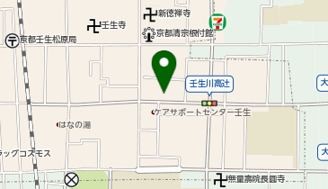 日産レンタカー 京都四条大宮ステーションの地図画像