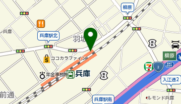 日産レンタカー 兵庫駅前店の地図画像