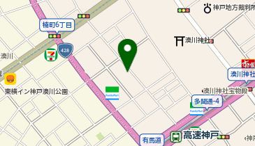 日産レンタカー 高速神戸駅前ステーションの地図画像