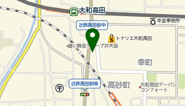 日産レンタカー 大和高田駅前店の地図画像