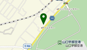 日産レンタカー 宇部店の地図画像
