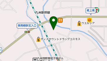 日産レンタカー 新鳥栖駅前ステーションの地図画像