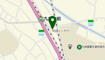 日産レンタカー 九産大駅前店(セルフライドゴー専門)の地図画像