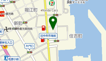 日産レンタカー 鹿児島港ステーションの地図画像