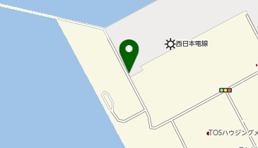 日産レンタカー ホーバーターミナル大分ステーションの地図画像