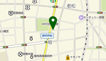 日産レンタカー 宮崎駅南ステーションの地図画像