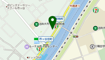 日産レンタカー GSパーク八重洲市谷ビル駐車場 ステーションの地図画像