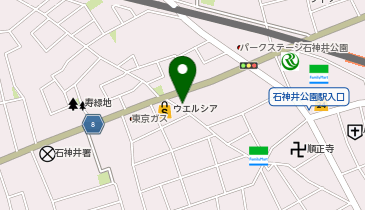 日産レンタカー カーパーク石神井町 ステーションの地図画像