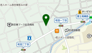 日産レンタカー ショウワパーク杉並和田 ステーションの地図画像