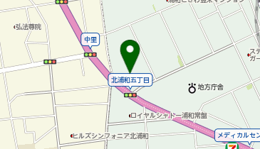 日産レンタカー 東京電力パワーグリッド埼玉総支社 ステーションの地図画像