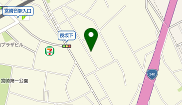 日産レンタカー NPC24H川崎宮崎パーキング ステーションの地図画像