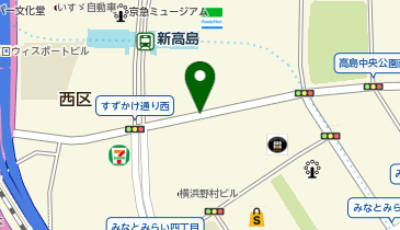 日産レンタカー みなとみらいアイマークプレイス 第1ステーションの地図画像