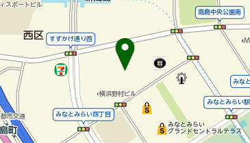 日産レンタカー みなとみらいアイマークプレイス 第2ステーションの地図画像