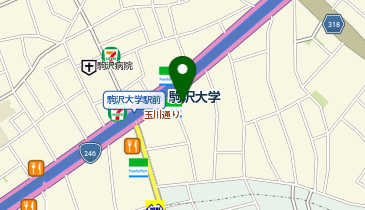 日産レンタカー ルノー世田谷ステーションの地図画像