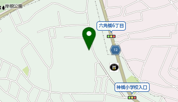 日産レンタカー ショウワパーク六角橋6丁目 ステーションの地図画像