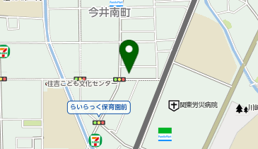 日産レンタカー NPC24H元住吉パーキング ステーションの地図画像