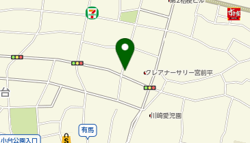 日産レンタカー パークジャパン宮前小台第1 ステーションの地図画像