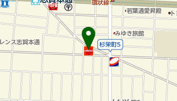 オリックスレンタカー 大曽根SSカウンターの地図画像