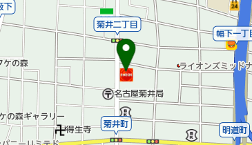 オリックスレンタカー 菊井町SSカウンターの地図画像