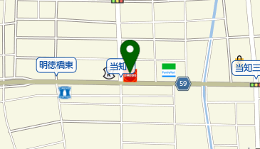 オリックスレンタカー DD明徳橋店SSカウンターの地図画像