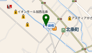 オリックスレンタカー 北条SSカウンターの地図画像