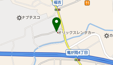 オリックスレンタカー 岩岡カウンターの地図画像