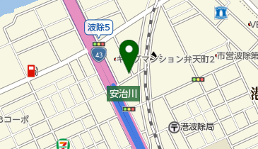 オリックスレンタカー 弁天町駅北口店の地図画像