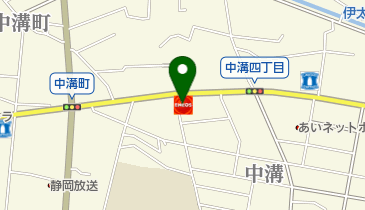 オリックスレンタカー 島田ハートフルマスダSSカウンターの地図画像