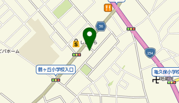 オリックスレンタカー ふじみ野亀久保カウンターの地図画像