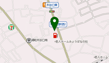 オリックスレンタカー 浦和大谷口カウンターの地図画像