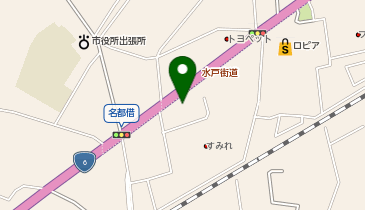 オリックスレンタカー 流山向小金店の地図画像