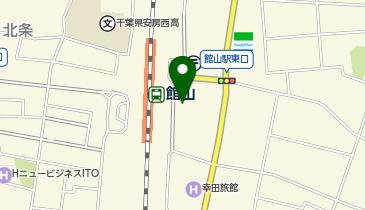 オリックスレンタカー 館山駅前店の地図画像