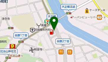 オリックスレンタカー DDセルフ段原SSカウンターの地図画像