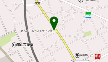 オリックスレンタカー 狭山市駅東口店の地図画像