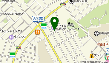 オリックスレンタカー スマイルホテル那覇シティリゾートカウンターの地図画像