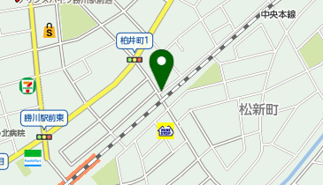 オリックスレンタカー 勝川駅前店の地図画像