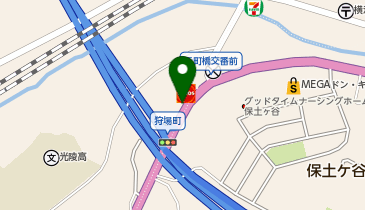 オリックスレンタカー 狩場インターSSカウンターの地図画像