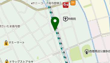 オリックスレンタカー さいたま西堀店の地図画像